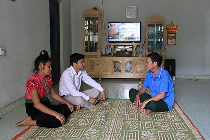 Gia đình ông Lèo Văn Hoàng, bản Búng Diễn, xã Mường Bú (Mường La)