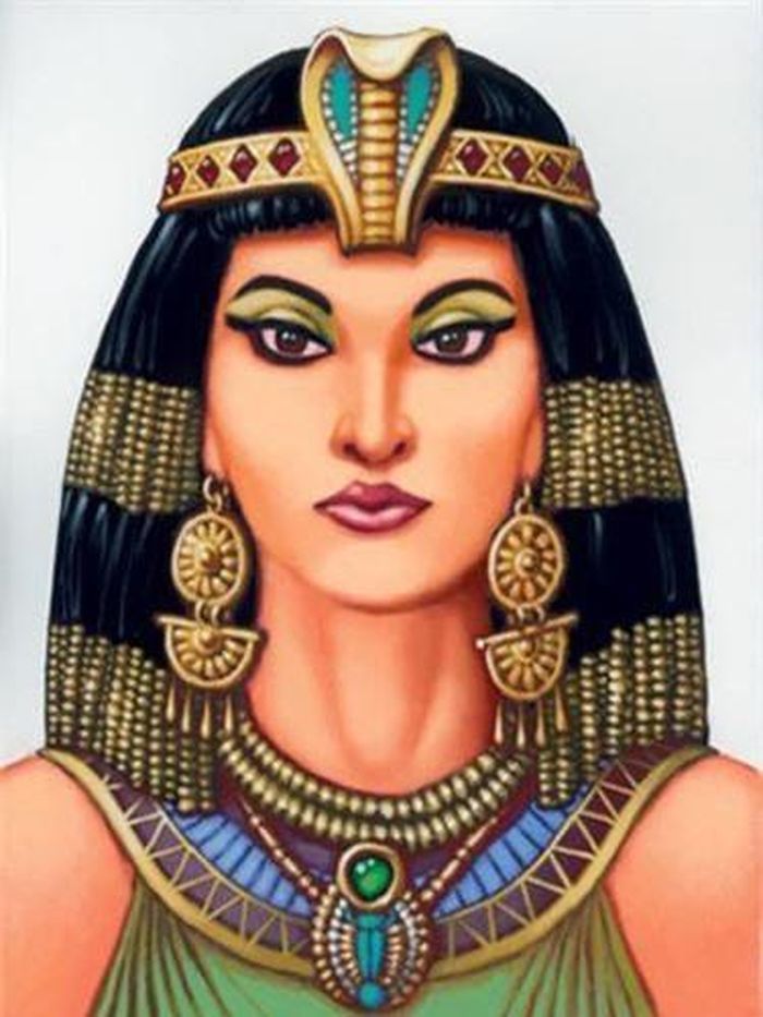  Với sự giúp đỡ của Julius Caesar, Nữ hoàng Cleopatra đánh bại người anh Ptolemy XIII. 