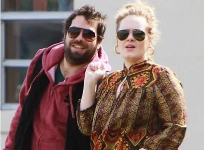 Adele và chồng cũ Simon Konecki
