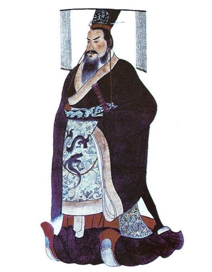 Hoàng đế Tần Thủy Hoàng. Ảnh minh họa