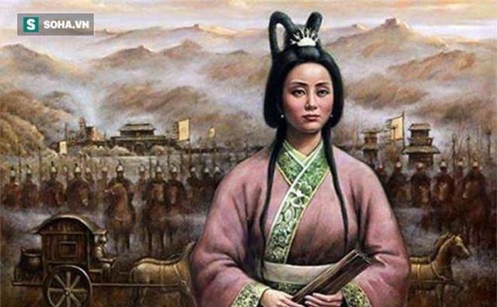 Nữ thương nhân tên là Ba Thanh được cho là người phụ nữ rất được Tần Thủy Hoàng tôn kính. Ảnh: Sina