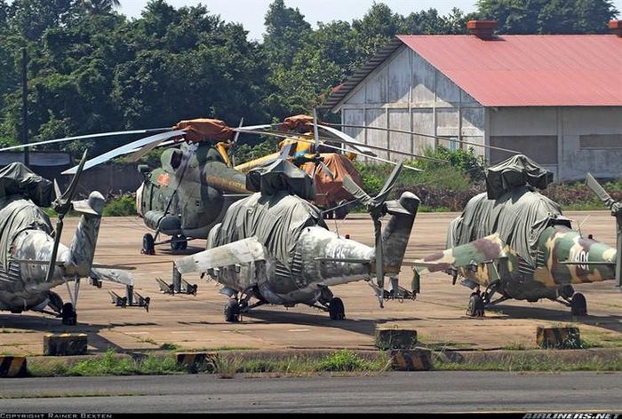  Sở dĩ có tình trạng trên là bởi thiết bị cho Mi-24A đời đầu không lắp chung được với các phiên bản sau này và nhà sản xuất đã không còn chế tạo nữa để tập trung cho các biến thể hiện đại hơn. 