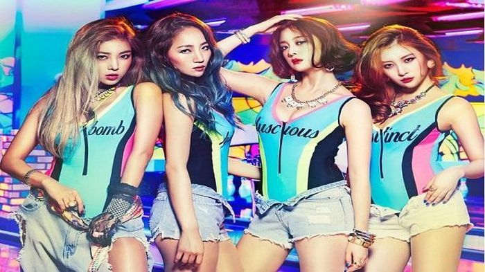 Đội hình trước khi tan rã của Wonder Girls