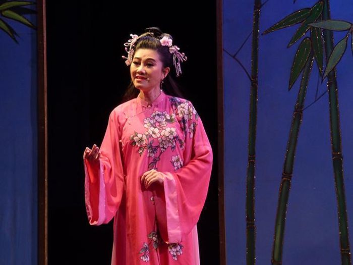 NSUT Quế Trân trong vở "Tiên Nga" (ảnh: H.K)