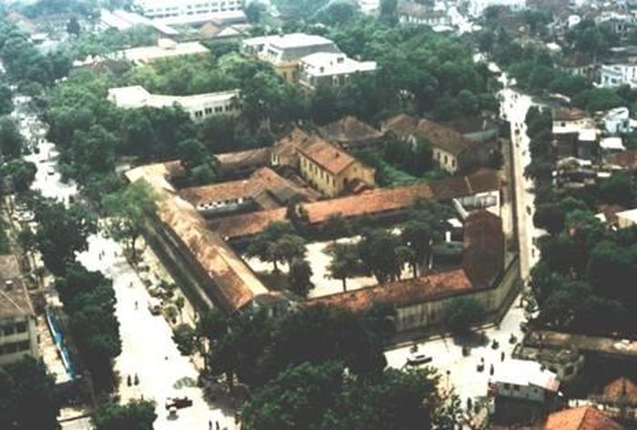 Toàn cảnh nhà tù Hỏa Lò 1896 – 1954 (Ảnh:Ban quản lý Di tích Nhà tù Hỏa lò)
