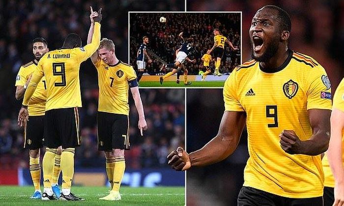 Lukaku và De Bruyne có trận đấu chói sáng
