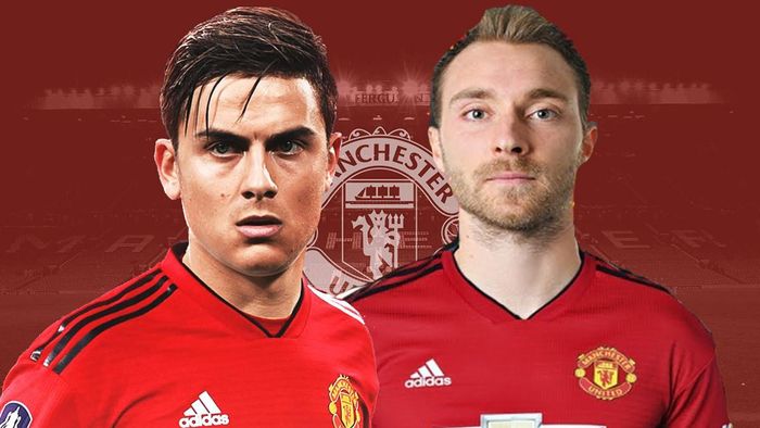 Dybala và Eriksen là 2 trong 3 mục tiêu quan trọng của MU