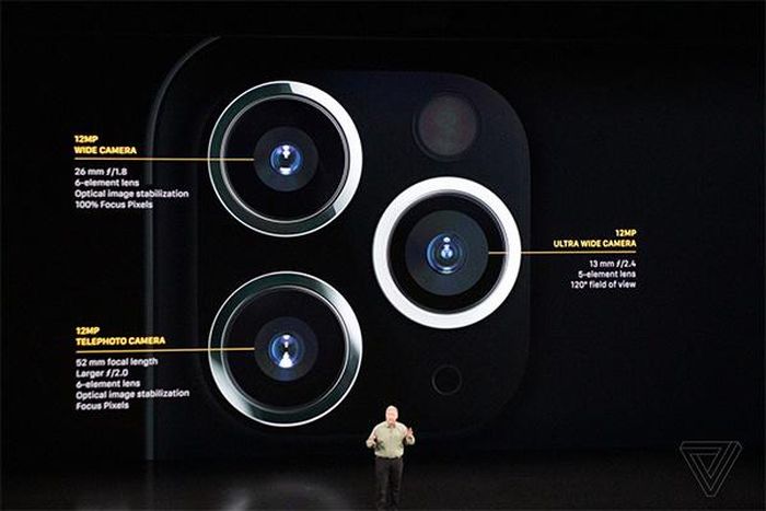Cụm 3 camera trên 11 Pro và 11 Pro Max