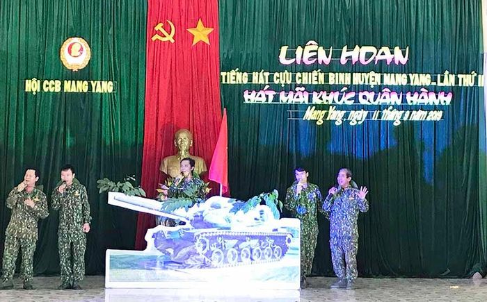 Một tiết mục biểu diễn tại chương trình. Ảnh: Hà Phương