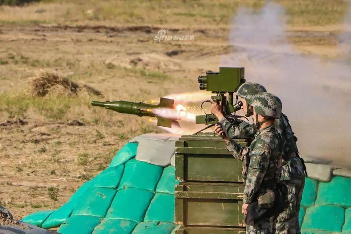 Bên cạnh trận địa pháo, bộ binh Trung Quốc còn triển khai lực lượng chống tăng với tên lửa chống tăng 9K11 Malyutka. Nguồn ảnh: Sina.