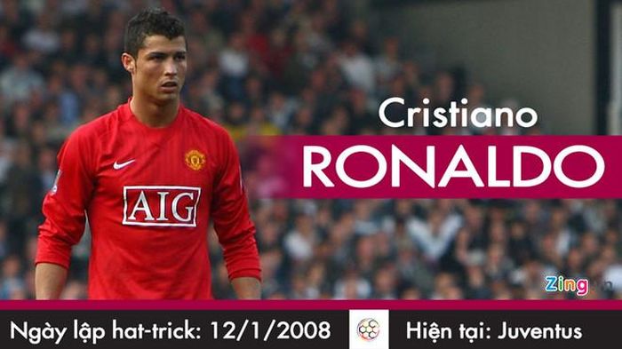 Trong chiến thắng 6-0 trước Newcastle, ngôi sao người Bồ Đào Nha đóng góp 3 pha lập công. Trước khi rời MU để chuyển đến Real Madrid theo hợp đồng trị giá 80 triệu bảng vào năm 2009, anh ghi 118 bàn sau 292 trận cho “Quỷ đỏ” ở mọi đấu trường.