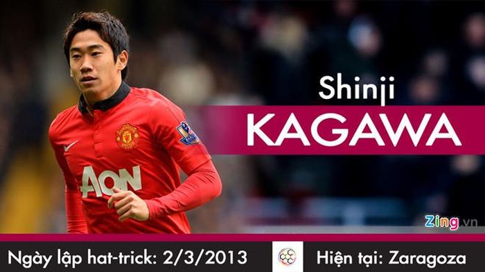 Ghi 6 bàn thắng sau 38 trận thi đấu cho MU tại Premier League, nhưng anh có 3 pha lập công khi gặp Norwich City. Trước khi trở lại Dortmund năm 2014, tiền vệ người Nhật Bản cũng kịp cùng “Quỷ đỏ” vô địch Ngoại hạng Anh mùa 2012/13.