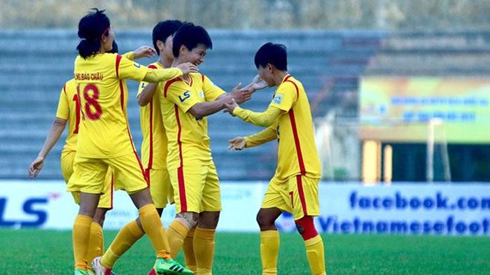 Chiến thắng 3-0 trước đối thủ mạnh Hà Nội là minh chứng cho sức mạnh của TP.HCM 1. Ảnh: PH