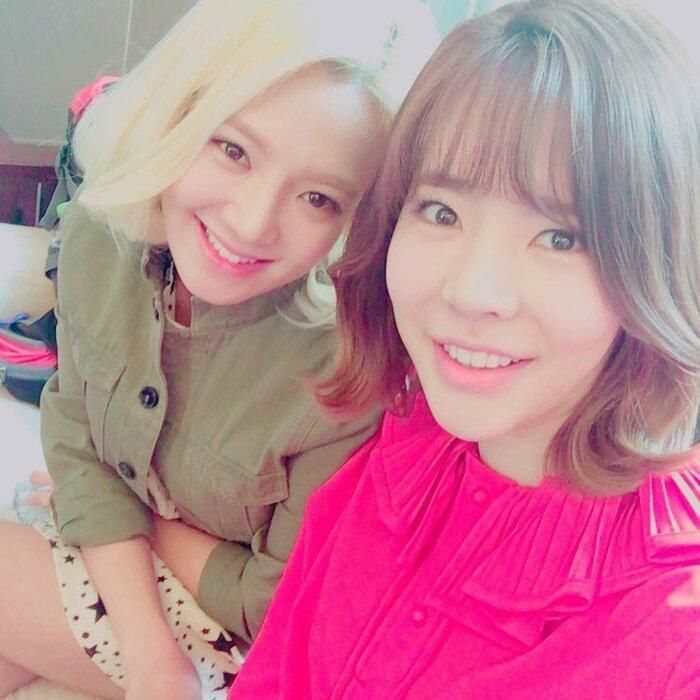 Hyo và Sunny.