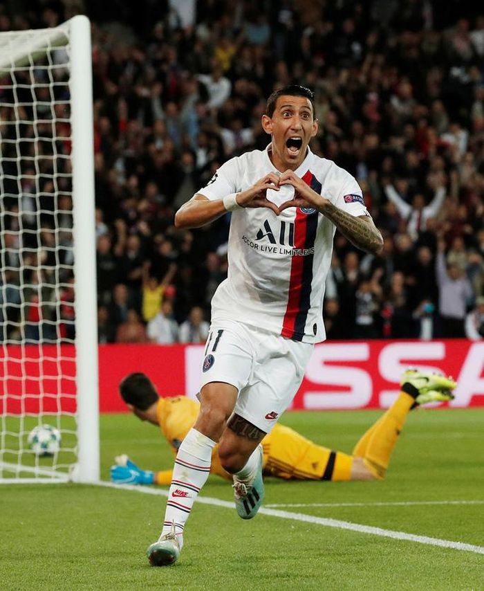 Di Maria hai lần sút tung lưới đội bóng cũ Real Madrid