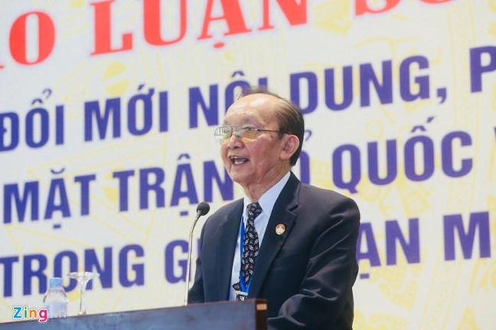 GS.TS Trần Đông A. Ảnh: Minh Quân.