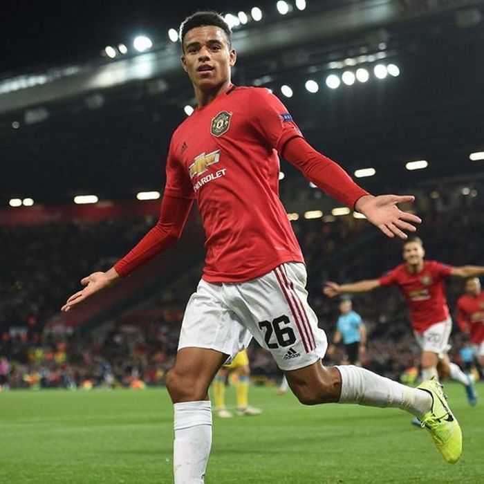 Mason Greenwood lập kỷ lục cầu thủ trẻ nhất ghi bàn cho MU. Ảnh: Getty.