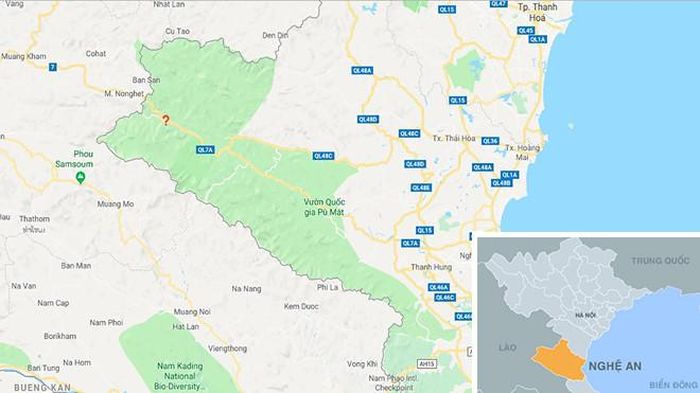 Trung tâm Y tế huyện Kỳ Sơn (dấu ?). Ảnh: Google Maps.