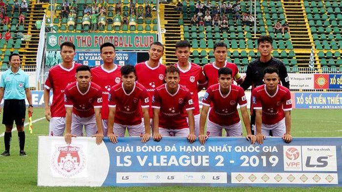 Phố Hiến đã sẵn sàng đá trận play-off với CLB hạng 13 của V-League 2019. Ảnh: VPF