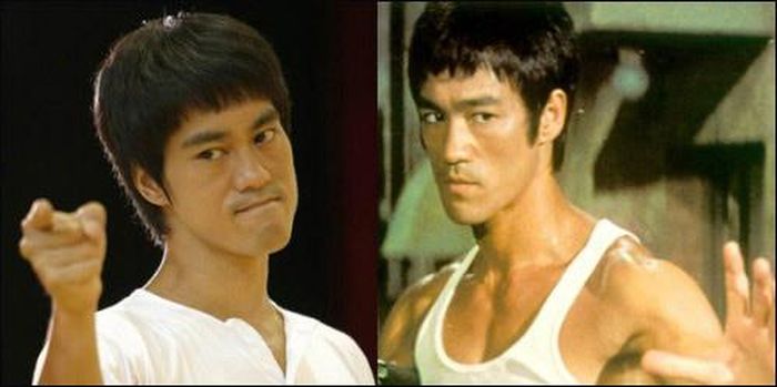 Nhiều người ngạc nhiên vì sự giống nhau của Lý Tiểu Long và Trần Quốc Khôn.
