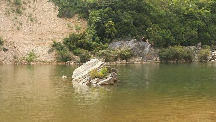 Bãi Bọt ở Hòa Bắc.