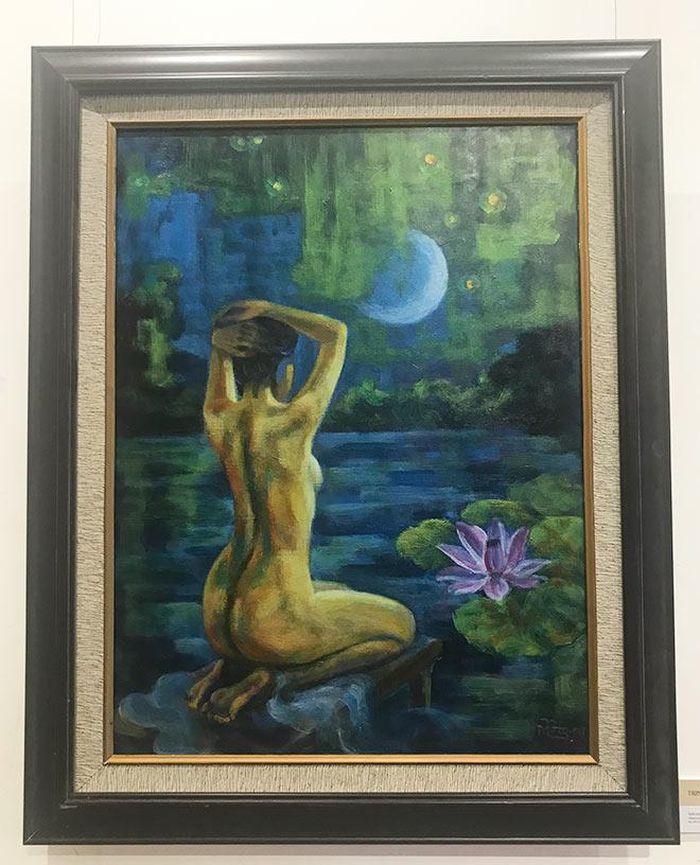  Bức tranh ''Suối mơ'' của họa sĩ Trịnh Minh Hướng