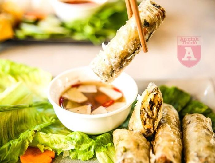  Món nem củ quả 