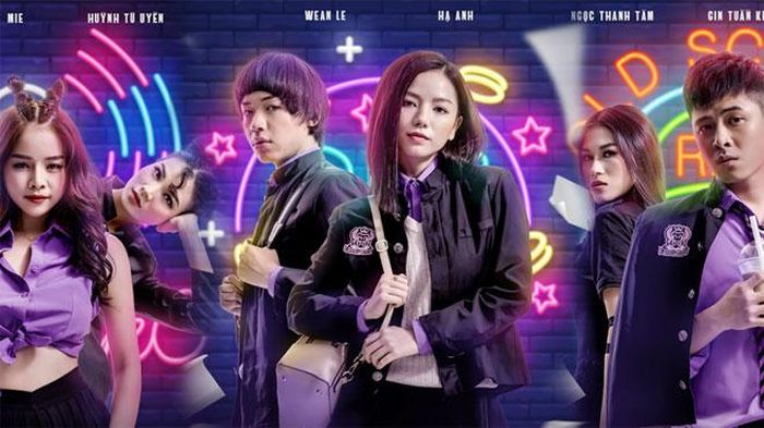 Một cảnh trong phim “trường học bá vương”. 