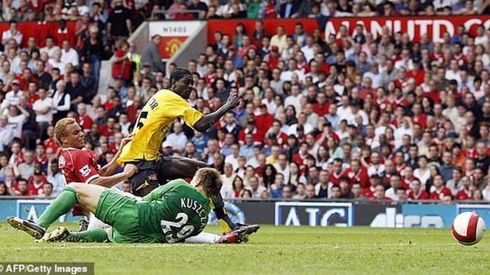 Lần gần nhất Arsenal thắng trên sân MU ở giải Ngoại hạng là năm 2006