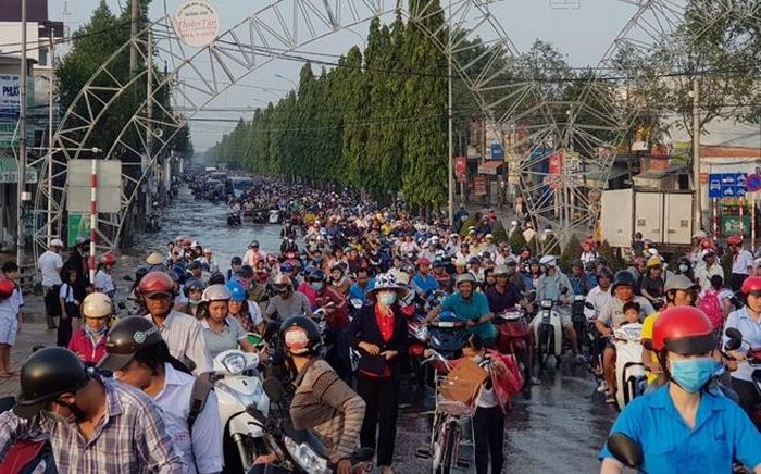 Các tuyến đường ngập sâu như Nguyễn Văn Cừ, Mậu Thân, Lý Tự Trọng, Trần Văn Hoài, Cách Mạng Tháng 8… 