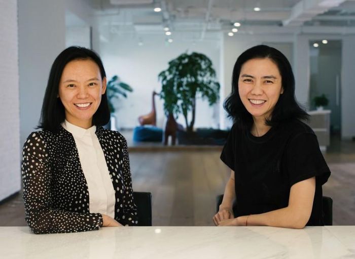 Bà Chen Xiaohong (trái) - Nhà sáng lập H Capital và bà Ruby Lu