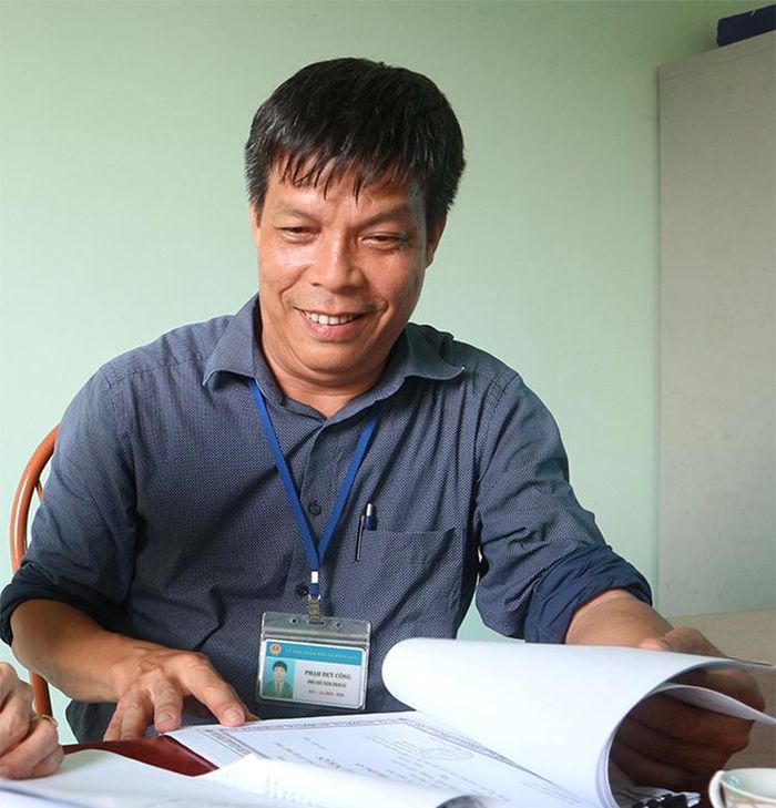 Ông Phạm Duy Công xây dựng mô hình “tiếng trống khuyến học” mang lại hiệu quả và được nhân rộng trên địa bàn huyện Hạ Hòa.