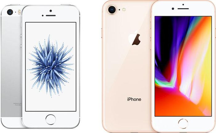 iPhone SE và iPhone 8