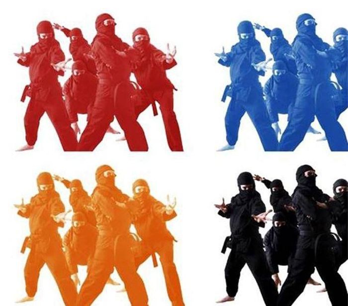  Ninja phải trải qua những khóa đào tạo đặc biệt. Trong thời gian huấn luyện, các nhóm Ninja có những trang phục màu sắc khác nhau. Một Ninja có thể ở lại một cấp bậc vĩnh viễn nếu không vượt qua kỳ sát hạch giống như một hình phạt. Thậm chí, Ninja phải luôn đi giày Tabi khi đi ngủ để sẵn sàng thực thi nhiệm vụ bất cứ lúc nào.