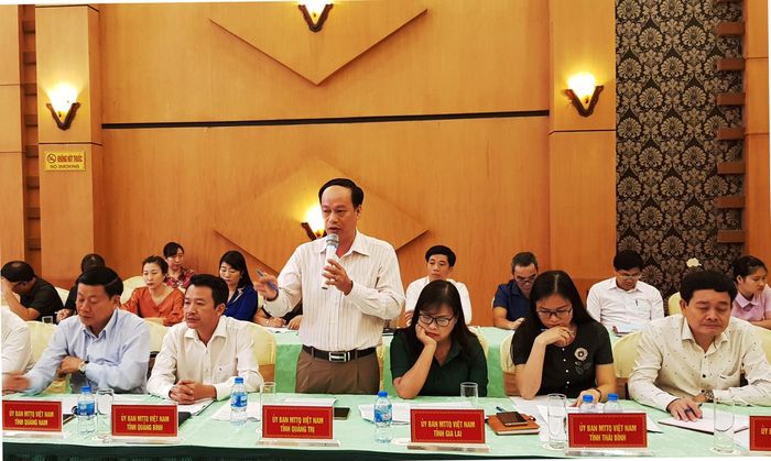 Các đại biểu đã thẳng thắn đóng góp nhiều ý kiến xung quanh nội dung buổi tọa đàm.
