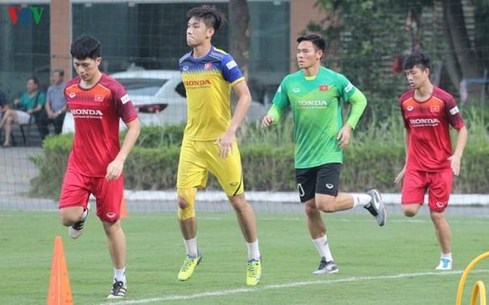 Một lần nữa Nguyên Mạnh gặp vận đen khi bị gạch tên khỏi đội tuyển vì chấn thương. Ảnh VOV