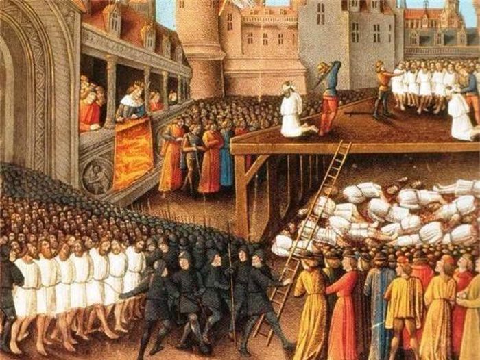  Vụ thảm sát Latin là vụ thảm sát quy mô lớn ở thời kỳ Công giáo La Mã. Người Constantinople của đế chế này thời đó thống trị và kiểm soát ngành giao thương hàng hải và tình hình tài chính của thành phố. Theo số lượng ước tính, số người Latinh sống ở thành phố này khi đó có trên 60.000 đã bị giết chết hoặc buộc phải chạy trốn khỏi nơi ở của mình.