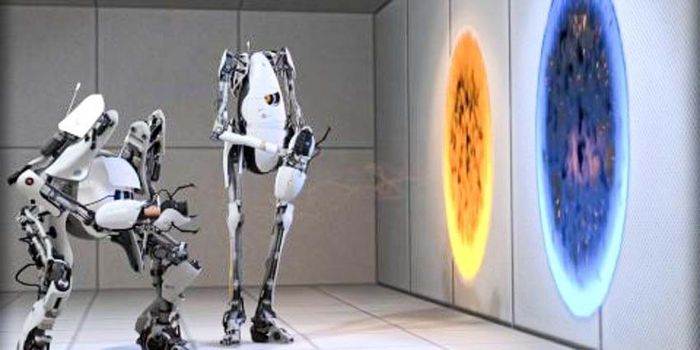 Chân robot tự học đi. 