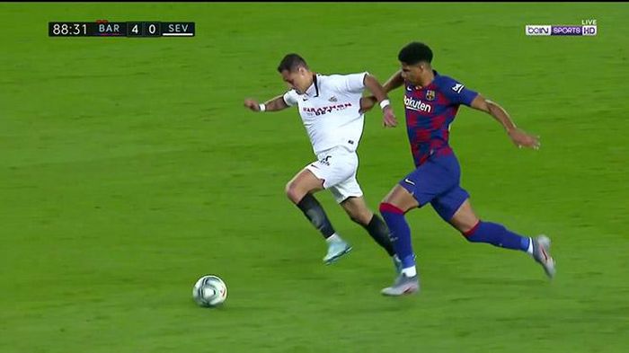 Araujo đã thể hiện sự thiếu kinh nghiệm của mình