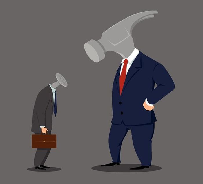 Chịu đựng không phải là cách hay khi bị bắt nạt ở nơi làm việc. Ảnh: Labor Consultant.