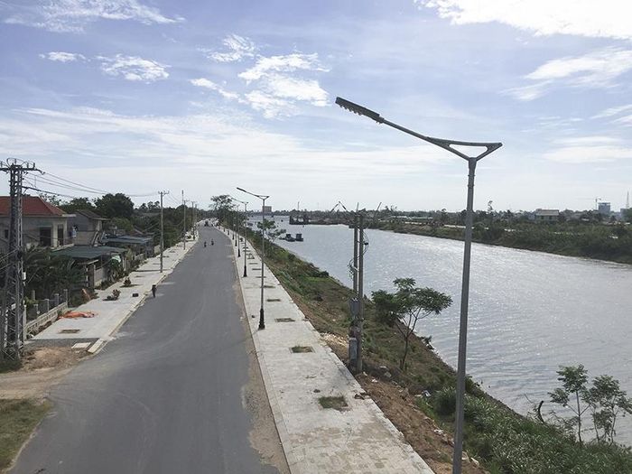  Nhờ “Dân vận khéo” trong công tác giải phóng mặt bằng, nhiều tuyến đường ở thành phố Đông Hà đã được hoàn thành, đưa vào sử dụng. Ảnh: PV 