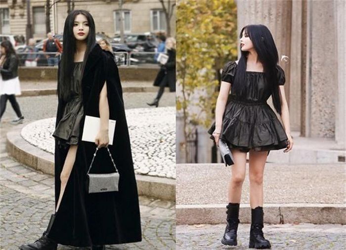 Trang phục giúp Dương Siêu Việt khéo léo khoe được vòng eo thon gọn và đôi chân dài. Váy áo dù không quá cầu kỳ, nhưng vẫn chứng minh được đẳng cấp thời trang của cô và giúp nữ ca sĩ tỏa sáng giữa chốn đông người.