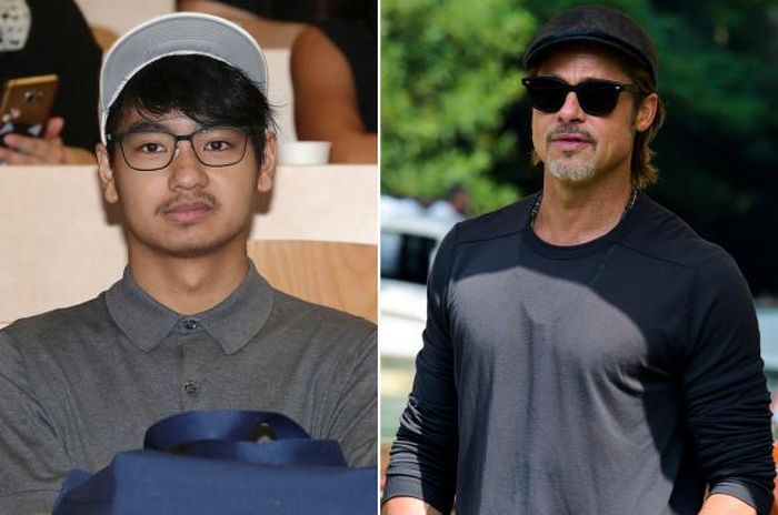 Maddox tránh nhắc tên Brad Pitt khi được hỏi về cha nuôi. 