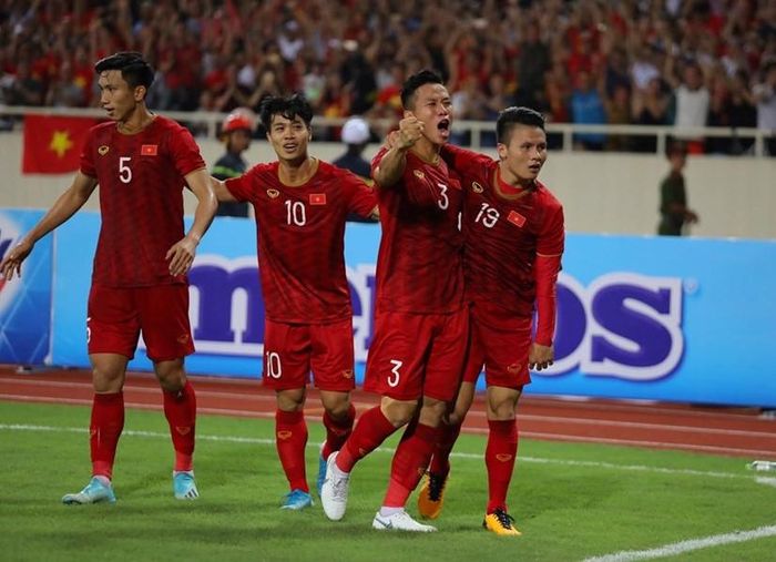 Trong cuộc phỏng vấn sau trận, Quế Ngọc Hải chia sẻ rằng: "Thực sự thì tôi và Quang Hải không thi đấu cùng CLB. Nhưng trong những buổi tập và các trận đấu thì tôi cùng với cậu ấy vẫn thường tạo ra những đường chuyền dài vượt tuyến như thế. Đó là phương án mà tôi và Quang Hải đã chuẩn bị những trận đấu trước đây. Hôm nay Quang Hải có 2 bàn thắng nhưng 1 pha ghi bàn đã việt vị. Mọi người đều đã biết đẳng cấp của Quang Hải không chỉ chứng minh ở khu vực Đông Nam Á mà cậu ấy còn là một cầu thủ rất đặc biệt của bóng đá châu Á hiện tại".