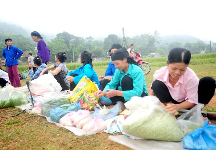 Sản phẩm nông sản của người dân xã Thượng Giáp.