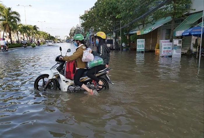 Trong tuần tới, TP.HCM và các tỉnh đồng bằng sông Cửu Long đối mặt với nguy cơ ngập úng do triều cường. 