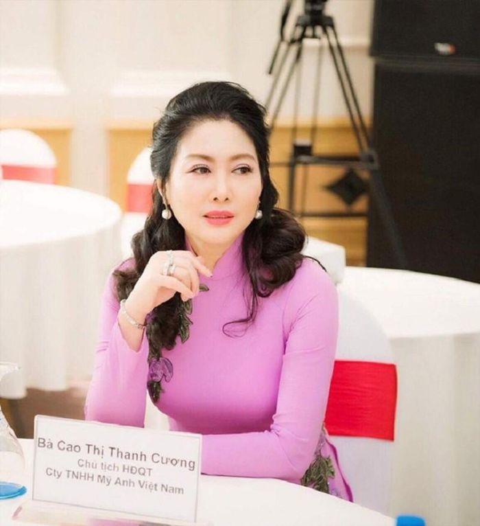 Doanh nhân Cao Thị Thanh Cương.
