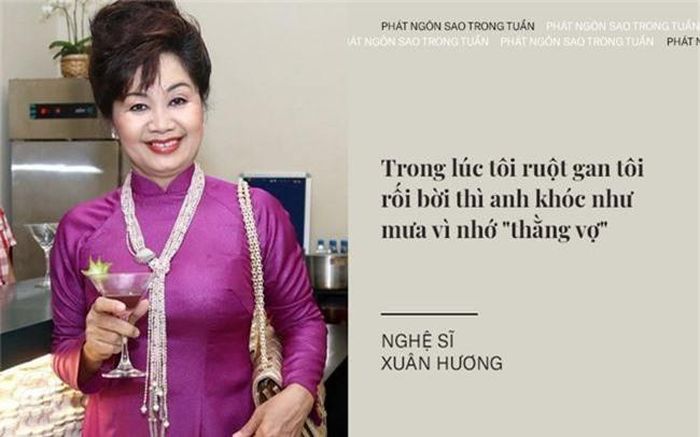 Nghệ sĩ Xuân Hương tiếp tục cho ra những chương mới về cuộc hôn nhân với MC Thanh Bạch. Mỗi lời kể của cô về chuyện chồng cũ cặp kè với người đàn ông khác đều khiến cộng đồng mạng xót xa.