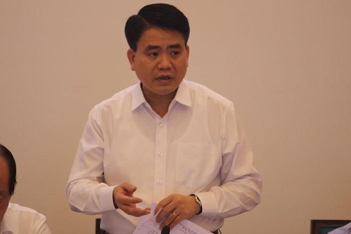 Chủ tịch UBND TP Hà Nội Nguyễn Đức Chung nhìn nhận quá trình từ nghiên cứu khả thi đến khi thi công dự án của chúng ta quá chậm. Ảnh: Sơn Hà.