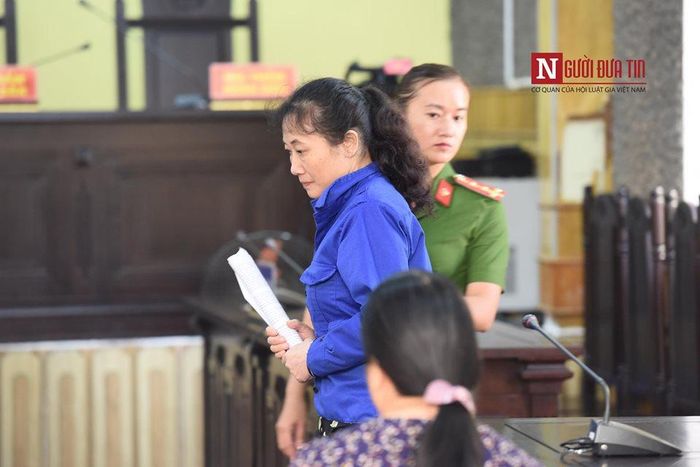 Bị cáo Nguyễn Thị Hồng Nga.